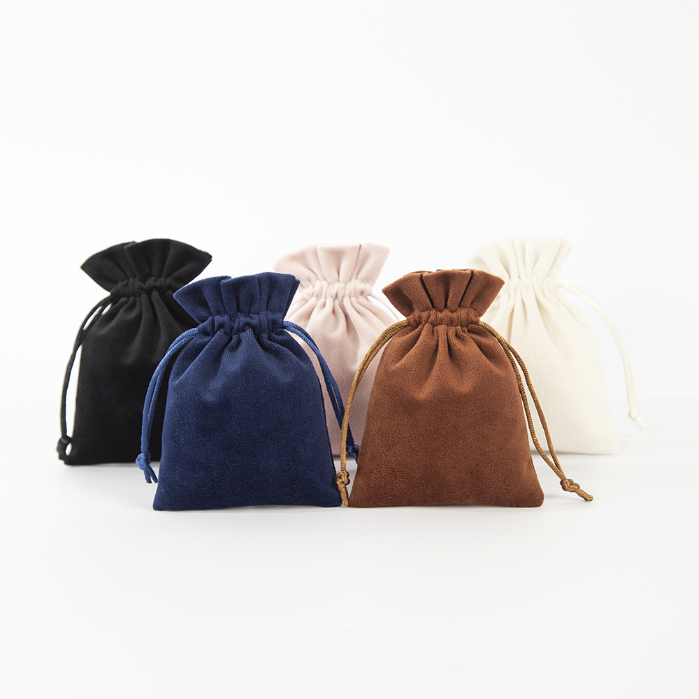 Beauty Preservation Makeup Bag - 5pcs Bulk Earrings Rings Drawstring Packaging