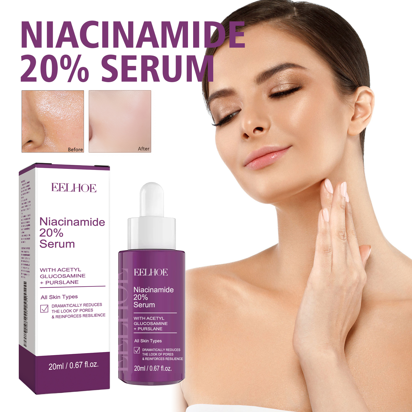 Anti-Aging Face Cream - 20% Niacinamide B3 Concentrated Anti-Aging For