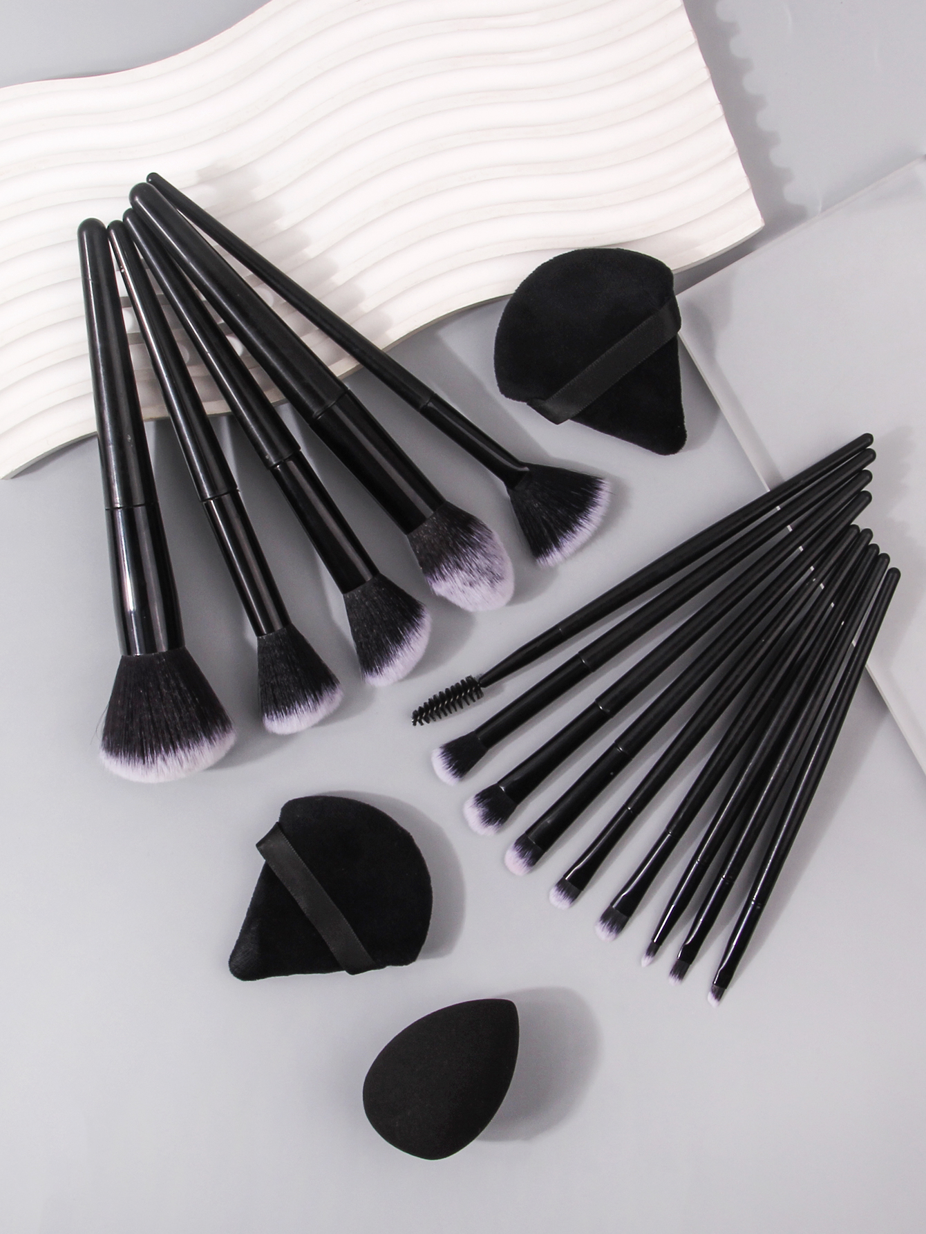 3~21pcs Fashion Makeup Brsuh S - Beauty Makeup Fashion บทวิจารณ์และราคา