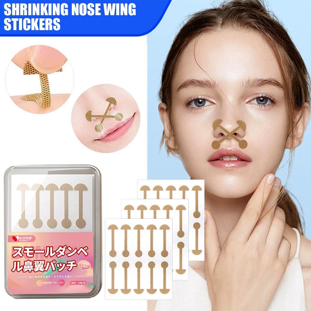50Pcs Invisible Nose Wing Slim - Beauty Of Makeup บทวิจารณ์และราคา