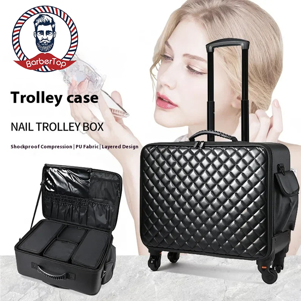 Travel Makeup Artist Bag Lugga - Beauty Bag Makeup บทวิจารณ์และราคา