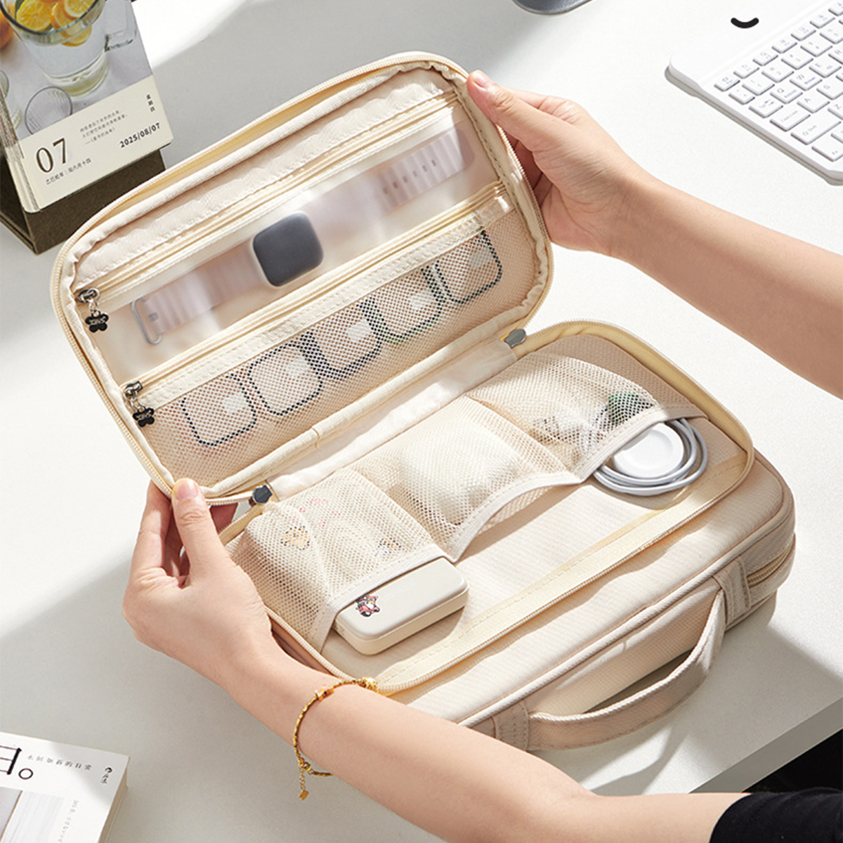 Watch Bands Storage Bag For Wo - Beauty Preservation Makeup Bag บทวิจารณ์และราคา