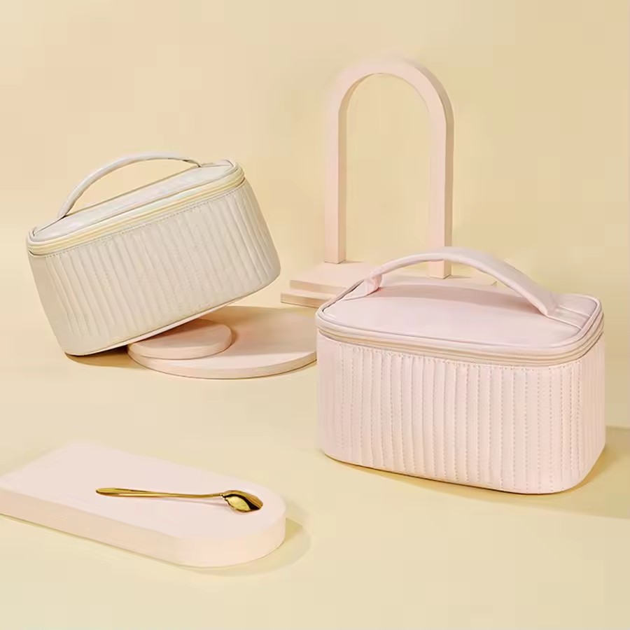 Makeup Bags For Women Travel T - Beauty Bag Makeup บทวิจารณ์และราคา