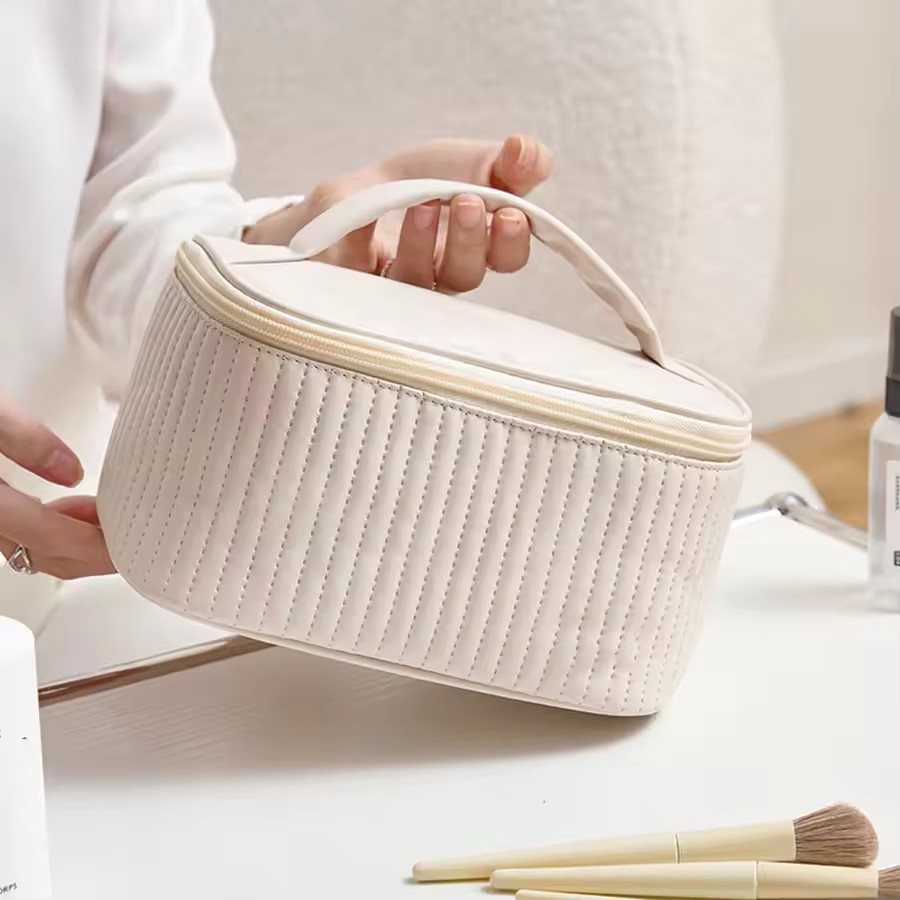 Makeup Bags For Women Travel T - Beauty Bag Makeup บทวิจารณ์และราคา