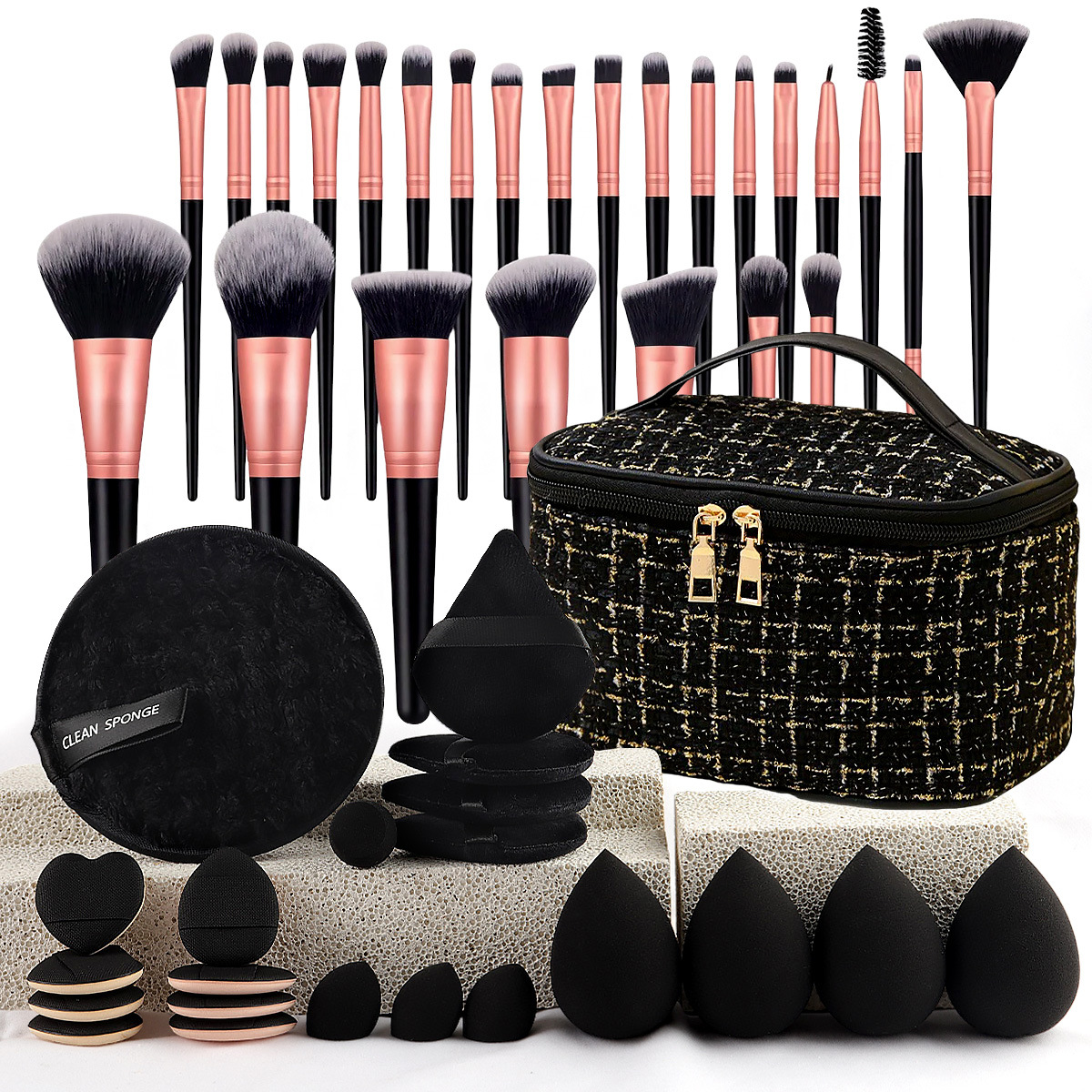 Makeup Brush Set Chic Fragranc - Beauty Of Makeup บทวิจารณ์และราคา