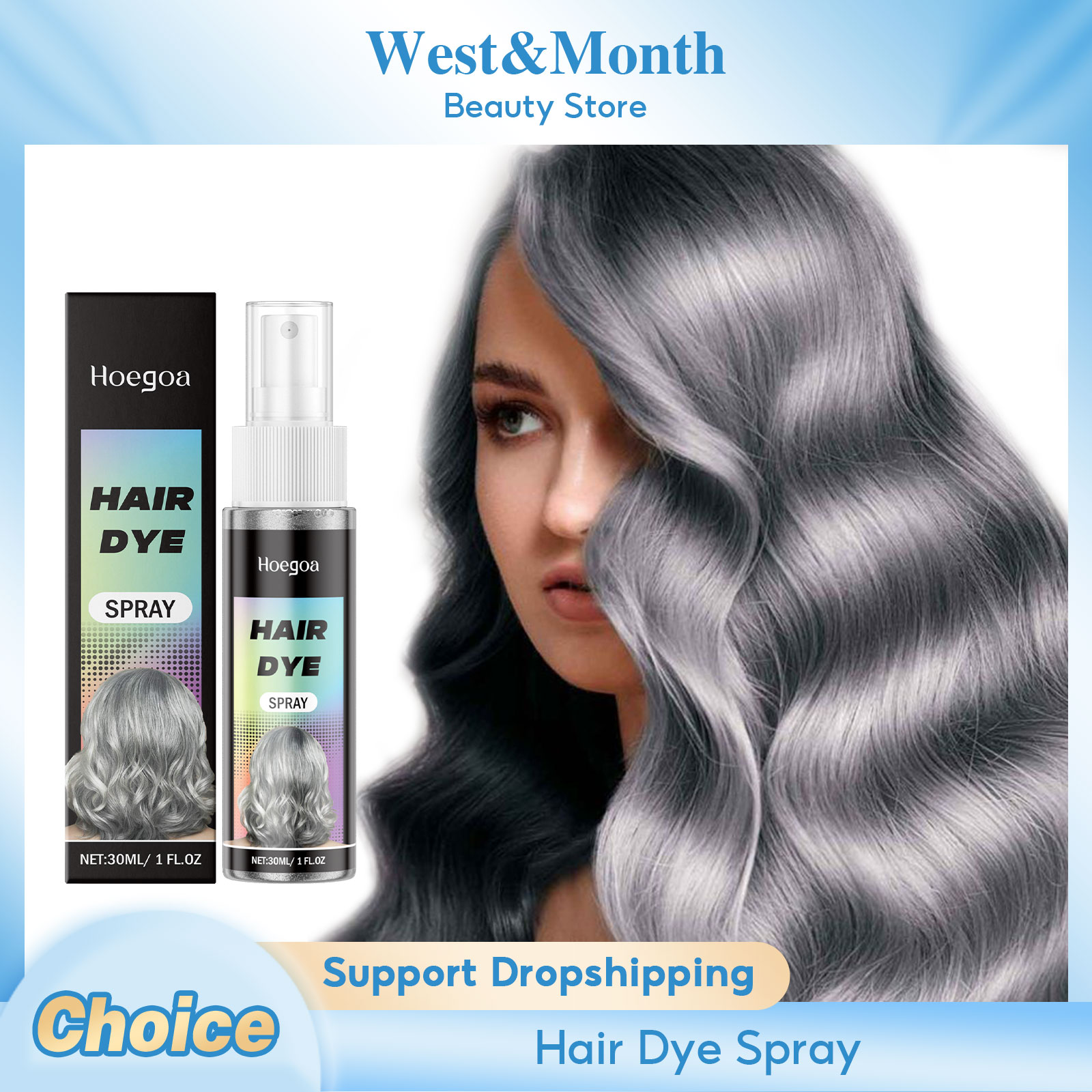 Temporary Hair Color Spray Sil - Beauty Makeup Fashion บทวิจารณ์และราคา