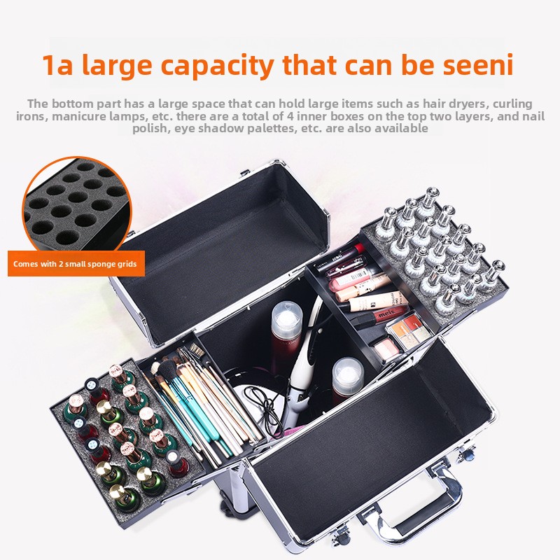 Professional Nail Art Case Rol - Beauty Of Makeup บทวิจารณ์และราคา