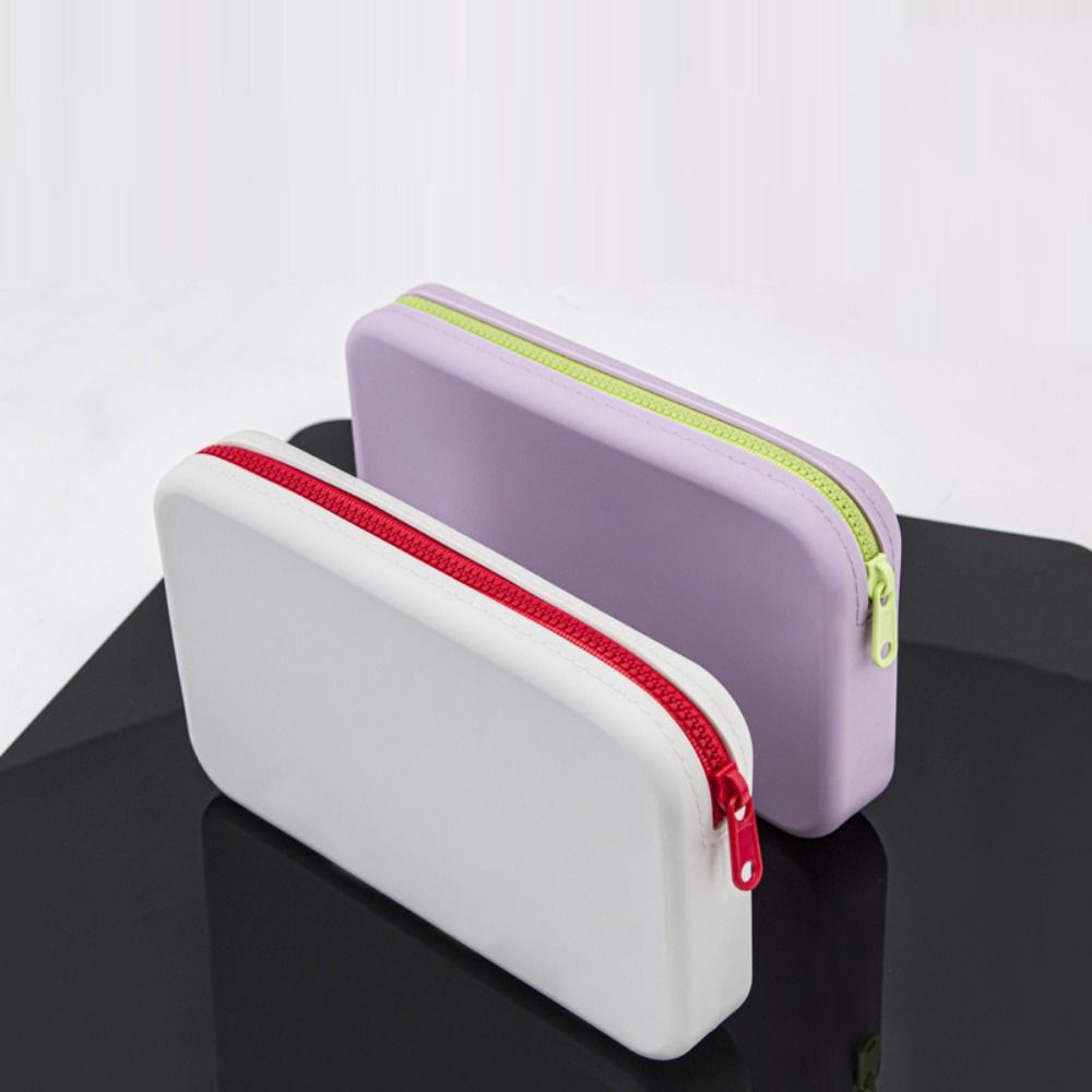 Small Square Silicone Cosmetic - Beauty Preservation Makeup Bag บทวิจารณ์และราคา