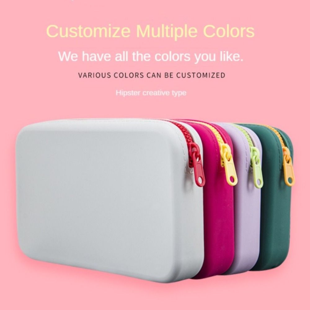 Small Square Silicone Cosmetic - Beauty Preservation Makeup Bag บทวิจารณ์และราคา