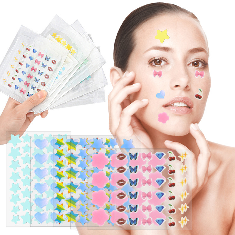 Color Cartoon Acne Patch Skin  - Beauty Of Makeup บทวิจารณ์และราคา
