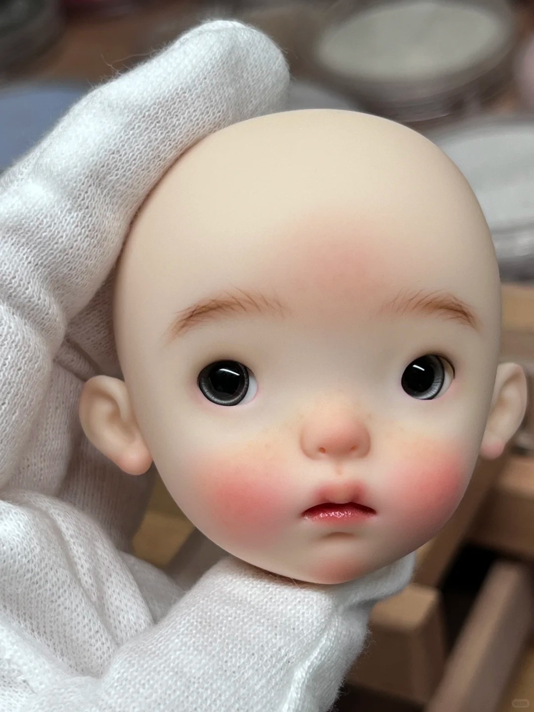 1/6 Scale SD BJD Doll Head - d - Beauty Makeup Fashion บทวิจารณ์และราคา