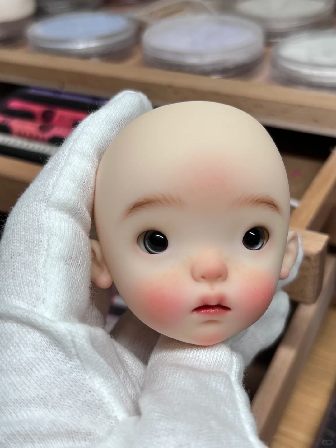 1/6 Scale SD BJD Doll Head - d - Beauty Makeup Fashion บทวิจารณ์และราคา