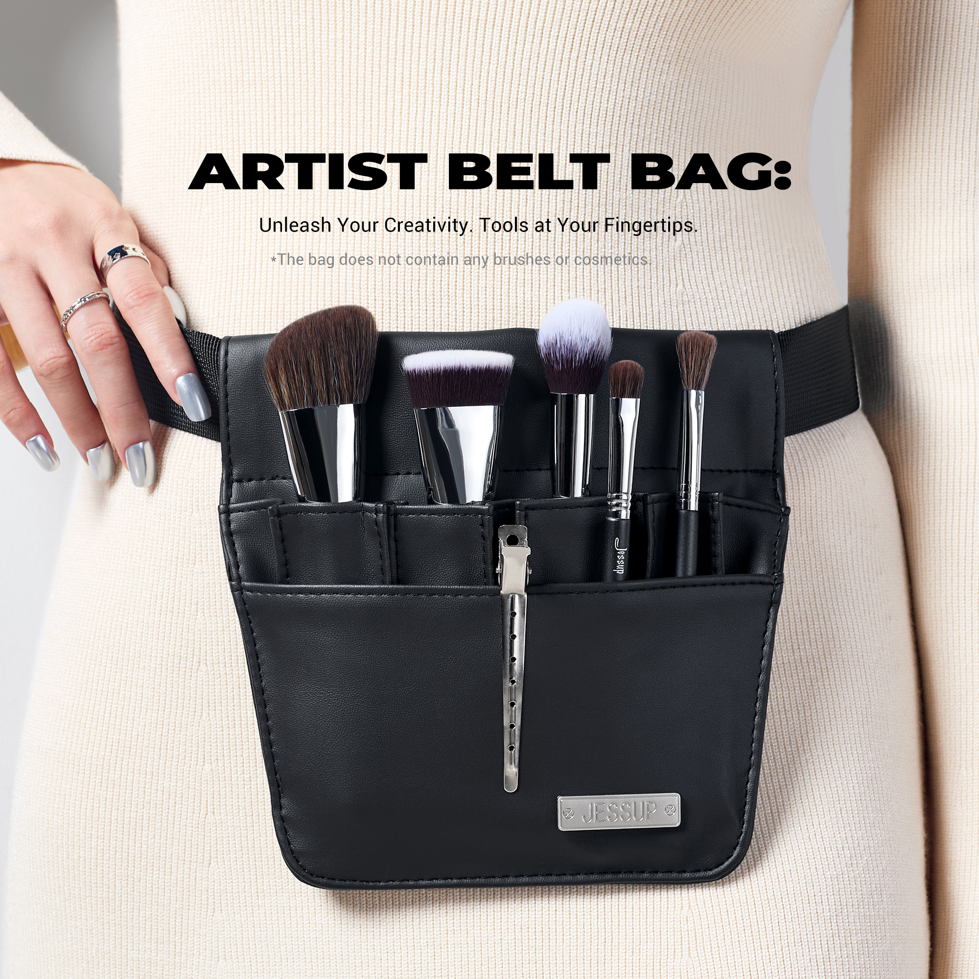 Jessup Makeup Artist Belt Bag  - Beauty Bag Makeup บทวิจารณ์และราคา