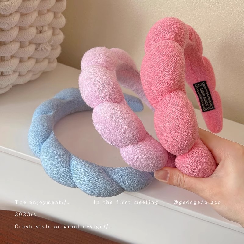 Retro Puffy Hair Band Sponge H - Beauty Makeup Fashion บทวิจารณ์และราคา