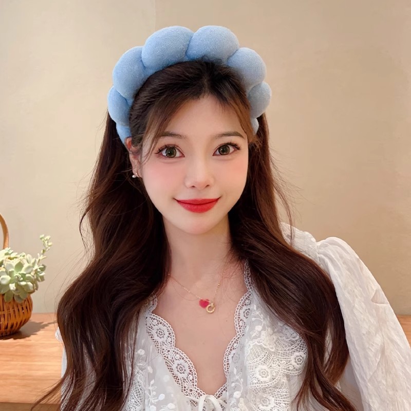 Retro Puffy Hair Band Sponge H - Beauty Makeup Fashion บทวิจารณ์และราคา