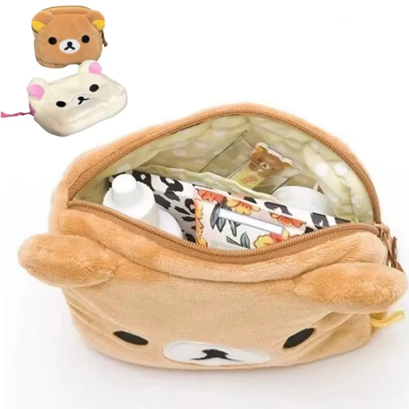 Cartoon Rilakkuma Makeup Organ - Beauty Preservation Makeup Bag บทวิจารณ์และราคา