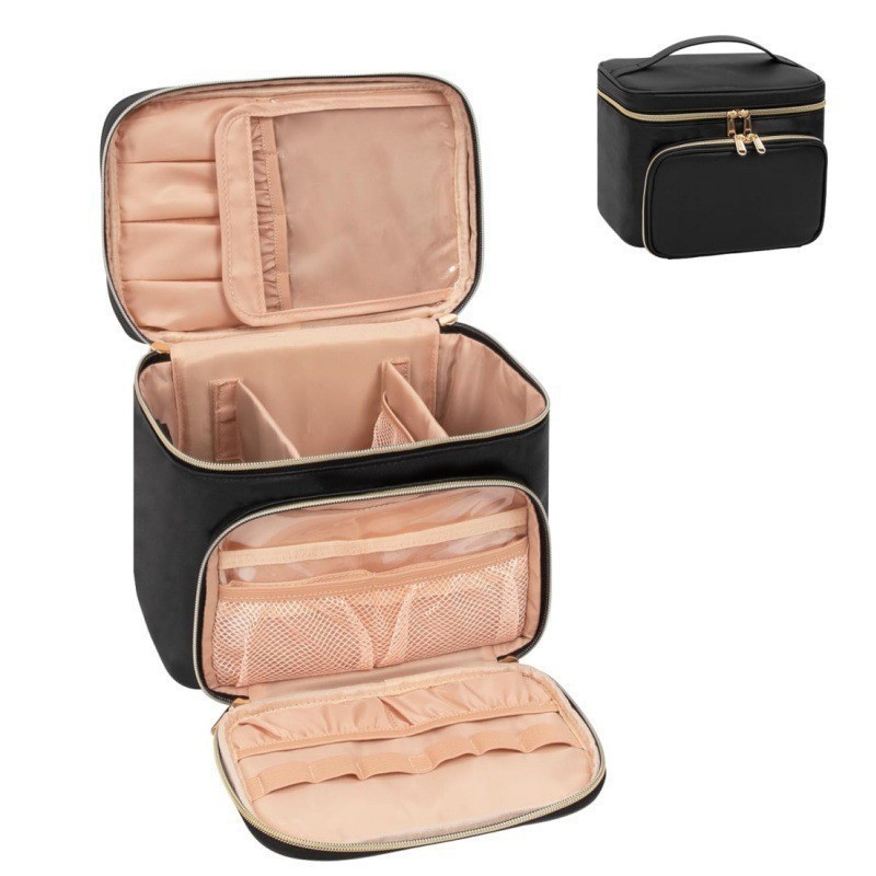 Large-sized Waterproof Makeup  - Beauty Bag Makeup บทวิจารณ์และราคา