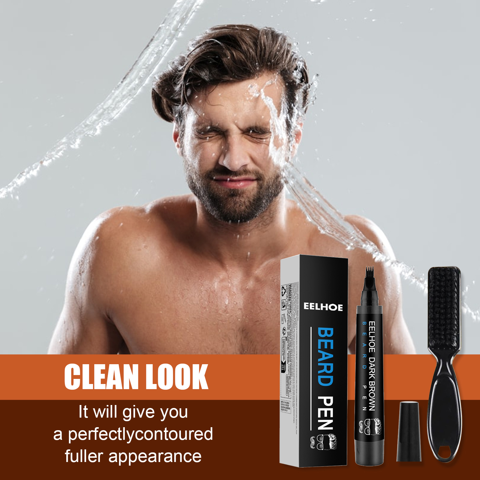 Beard Fillering Pen Kit Thicke - Beauty Of Makeup บทวิจารณ์และราคา