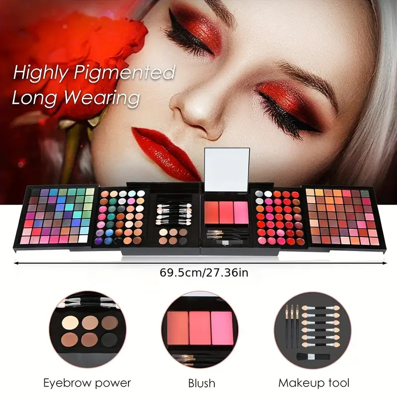 177 Color Makeup Set Including - Beauty Book Makeup Kit บทวิจารณ์และราคา