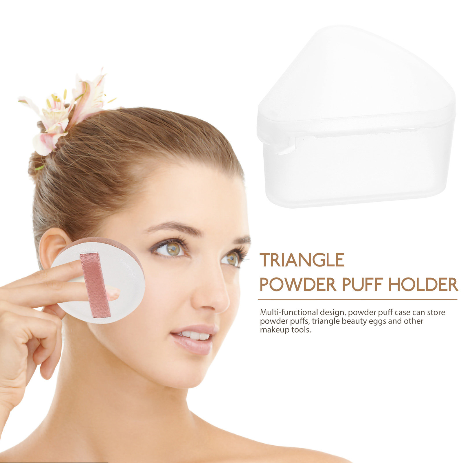 6Pcs Makeup Powder Puff Case T - Beauty Of Makeup บทวิจารณ์และราคา