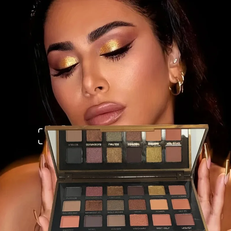 Huda beauty 18 Colors Empowere - Huda Beauty Makeup Kit บทวิจารณ์และราคา