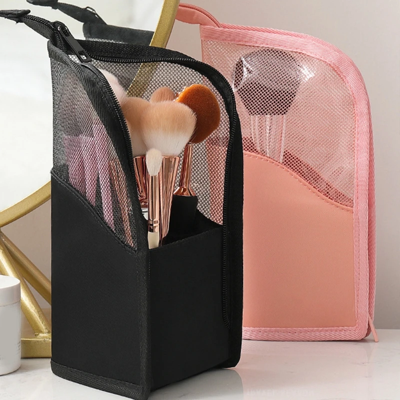 Travel Makeup Brush Bag Portab - Beauty Bag Makeup บทวิจารณ์และราคา