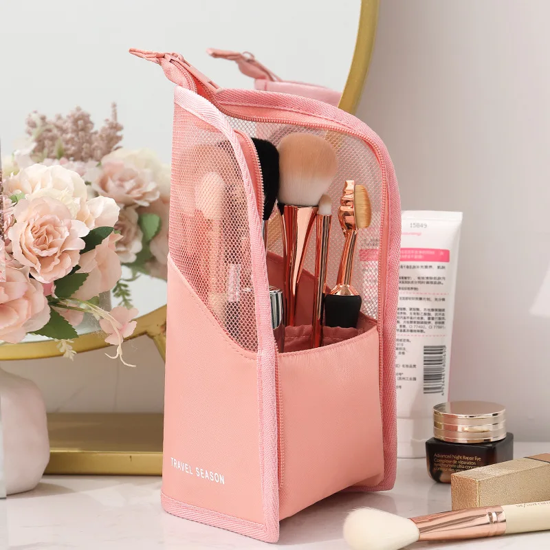 Travel Makeup Brush Bag Portab - Beauty Bag Makeup บทวิจารณ์และราคา