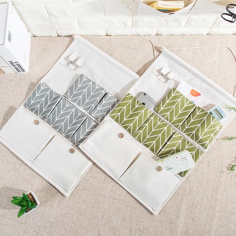 7 Pockets Linen Storage Bags H - Beauty Preservation Makeup Bag บทวิจารณ์และราคา