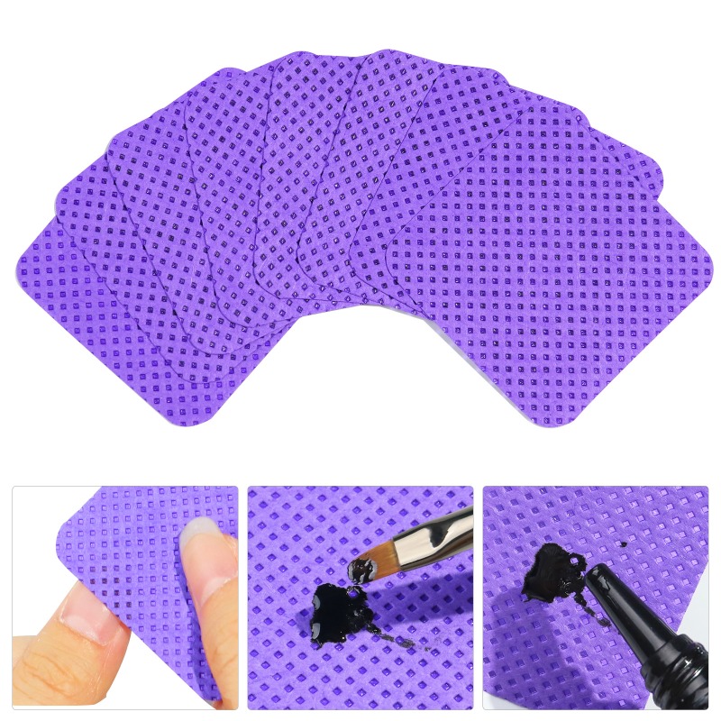 1 pack  Nail Cotton Pads Magic - Beauty Of Makeup บทวิจารณ์และราคา