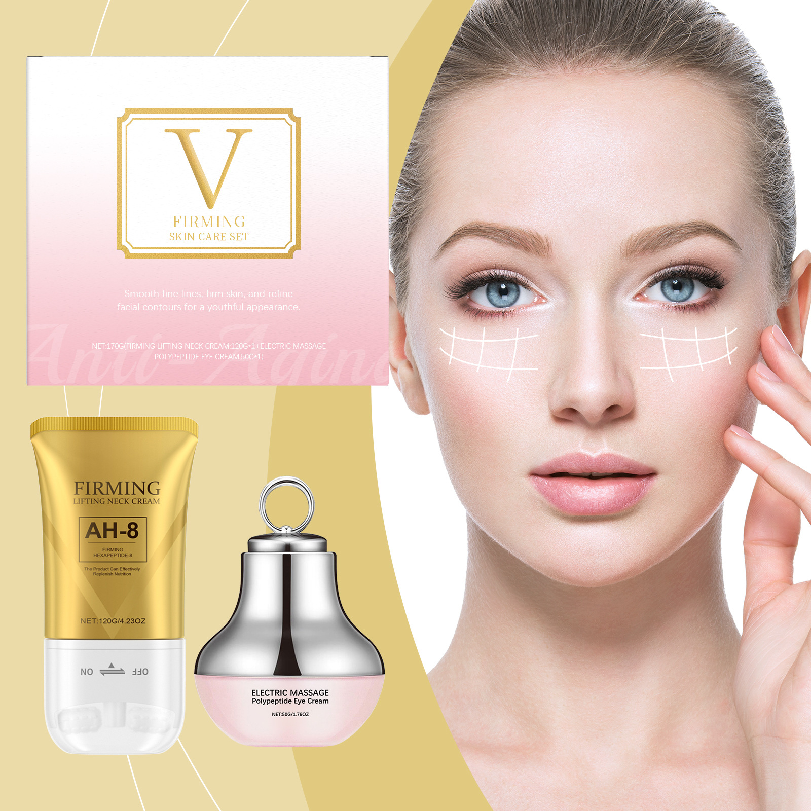 Ah-8 Firming Neck Cream Smooth - Anti-Aging Face Cream บทวิจารณ์และราคา