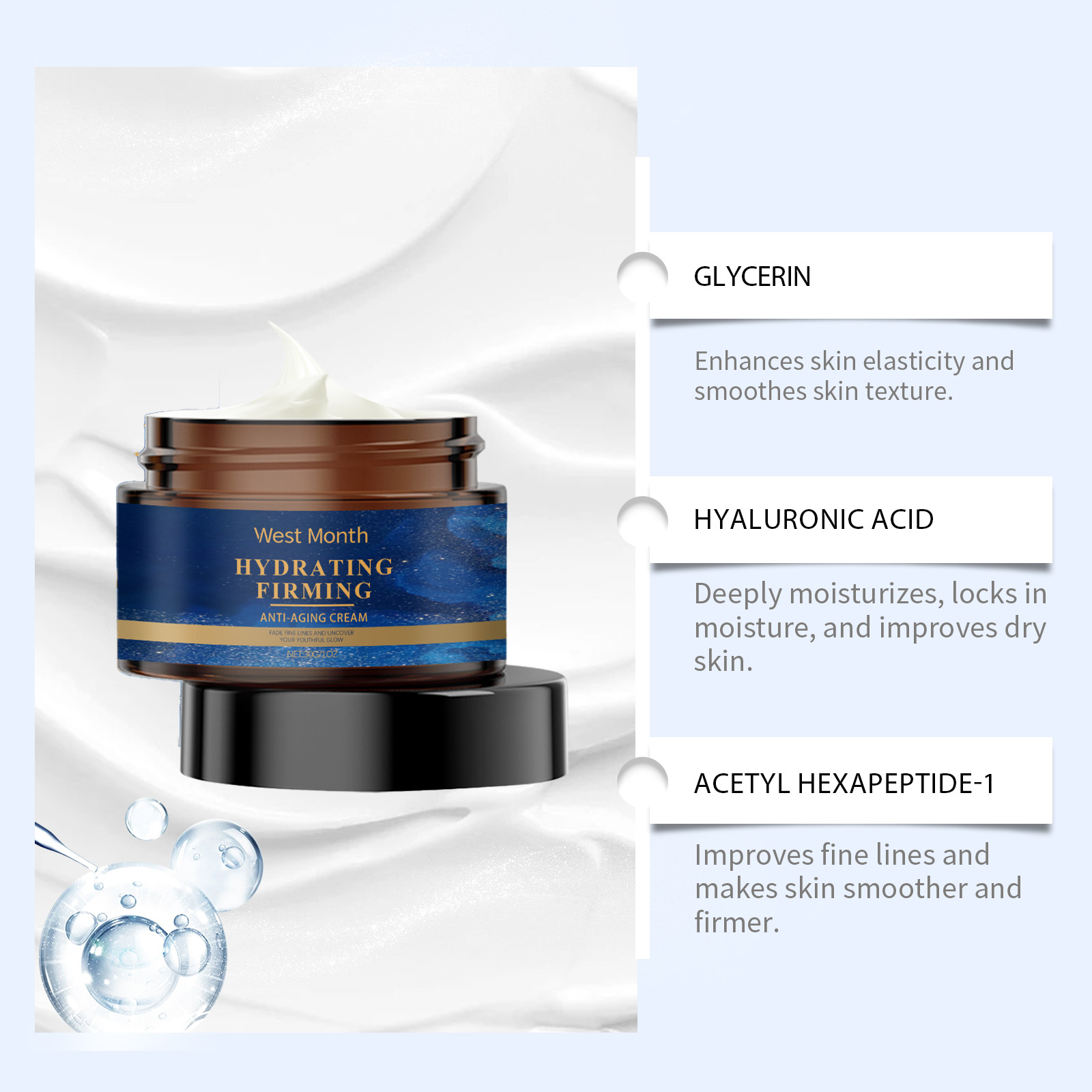 Anti Aging Facial Serum Firmin - Anti-Aging Face Cream บทวิจารณ์และราคา