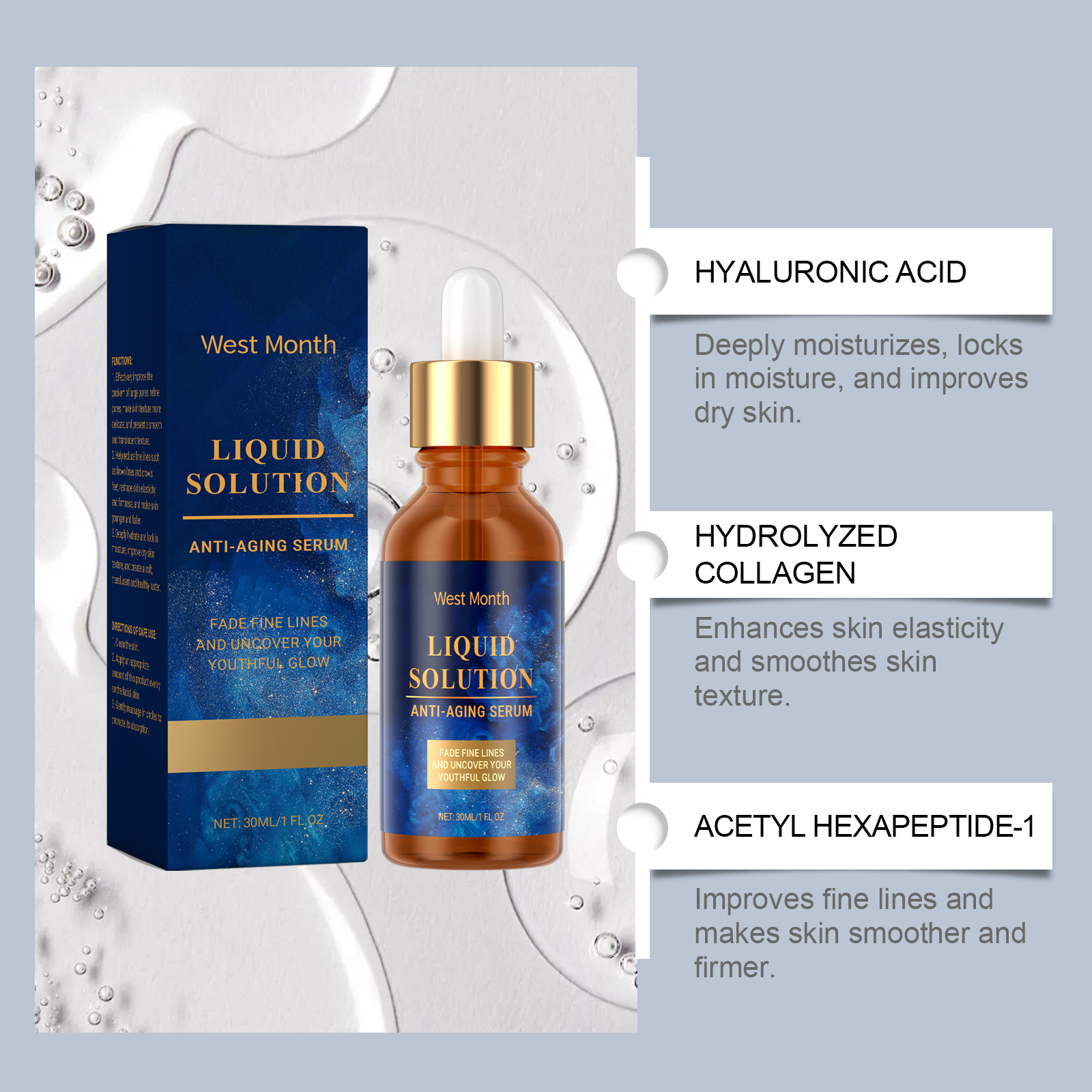 Anti Aging Facial Serum Firmin - Anti-Aging Face Cream บทวิจารณ์และราคา