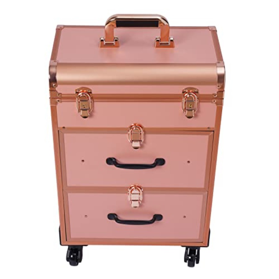 3-Tier Aluminum Rolling Makeup - Makeup And Beauty บทวิจารณ์และราคา
