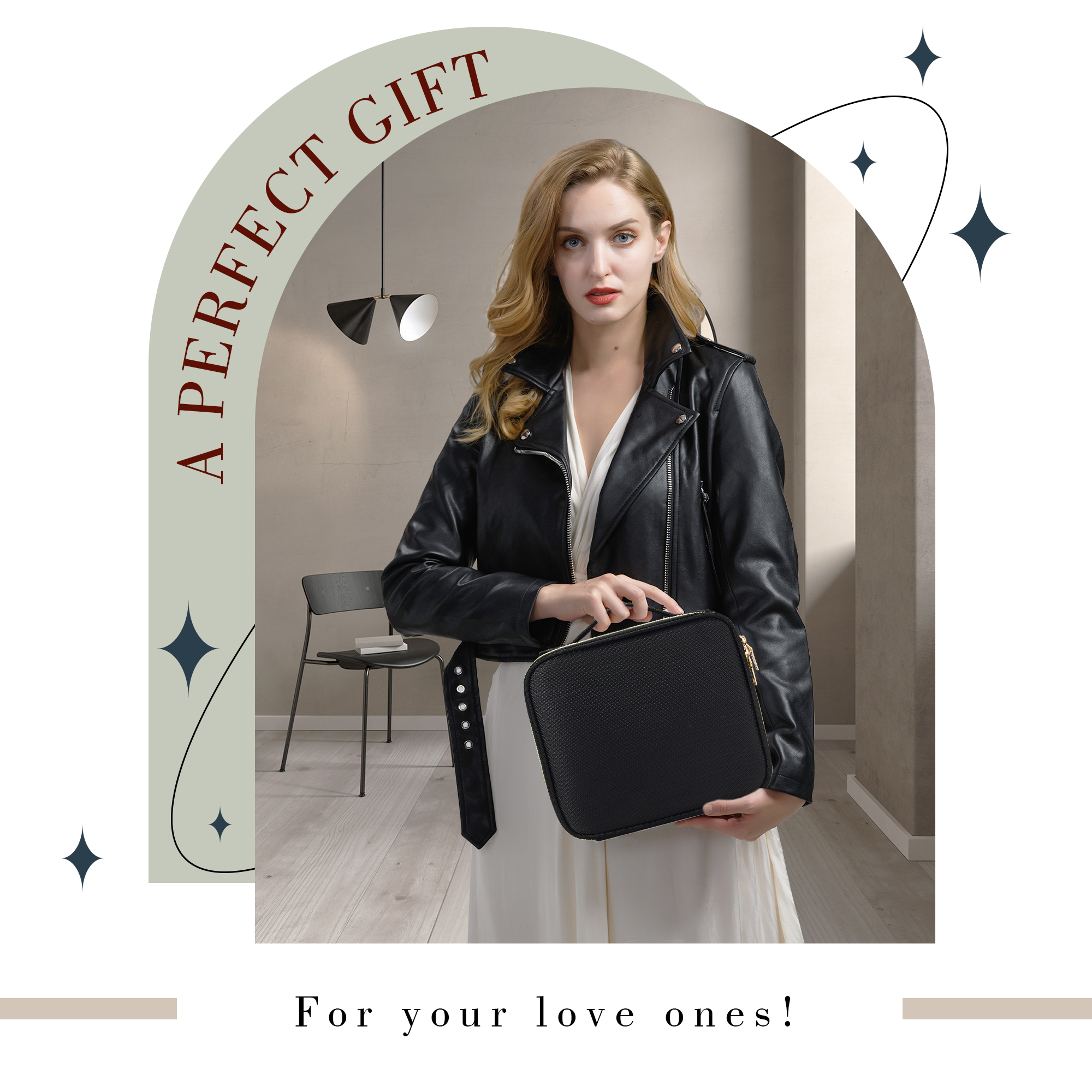 Cosmetic Case Makeup Bag Vanit - Beauty Of Makeup บทวิจารณ์และราคา