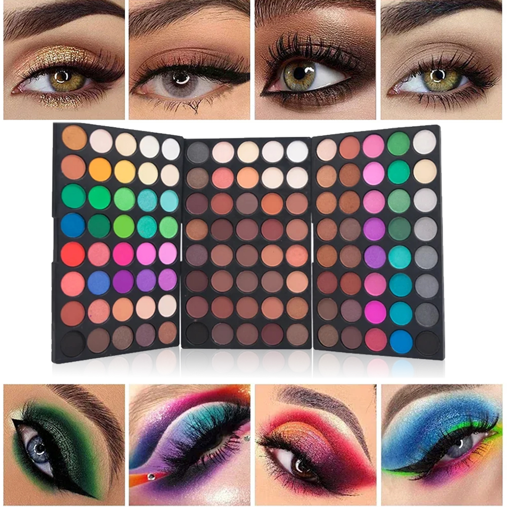 120 Colors Matte Shimmer Eyesh - Beauty Book Makeup Kit บทวิจารณ์และราคา
