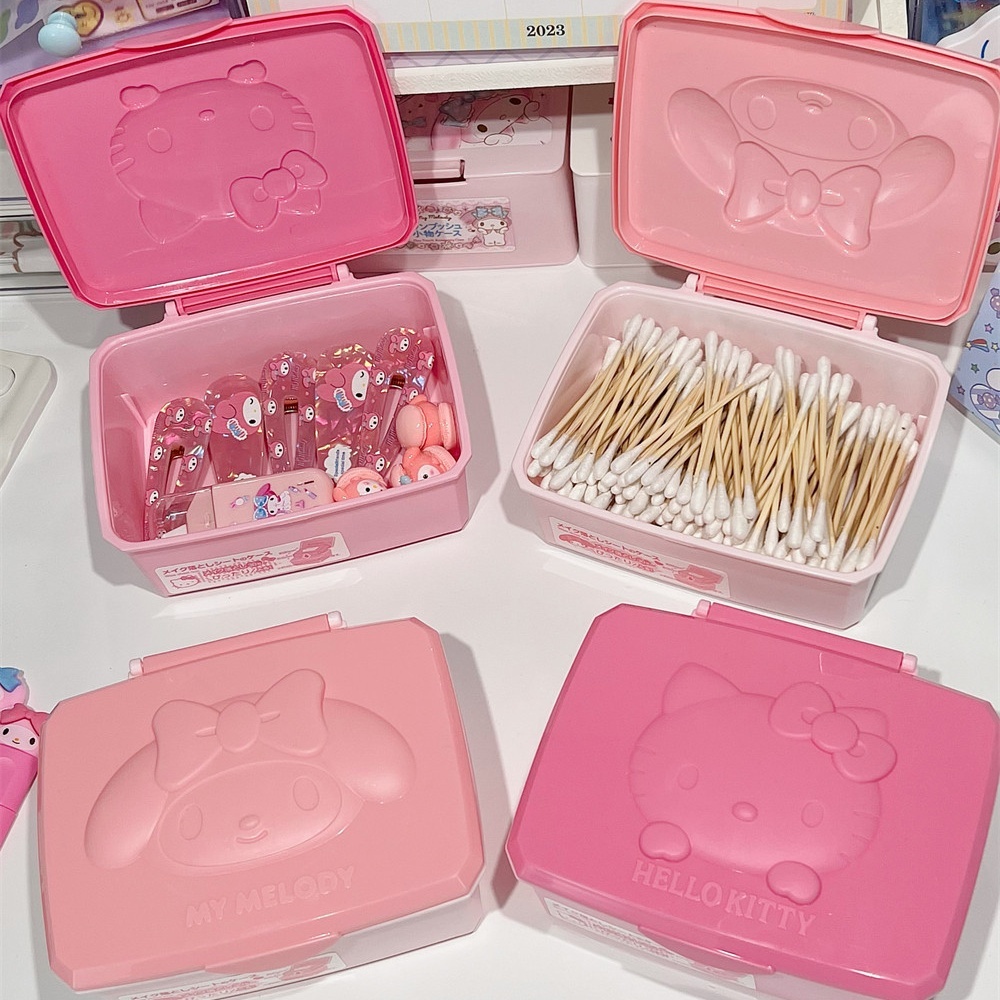 Genuine Hello Kitty Melody Dus - Beauty Preservation Makeup Bag บทวิจารณ์และราคา