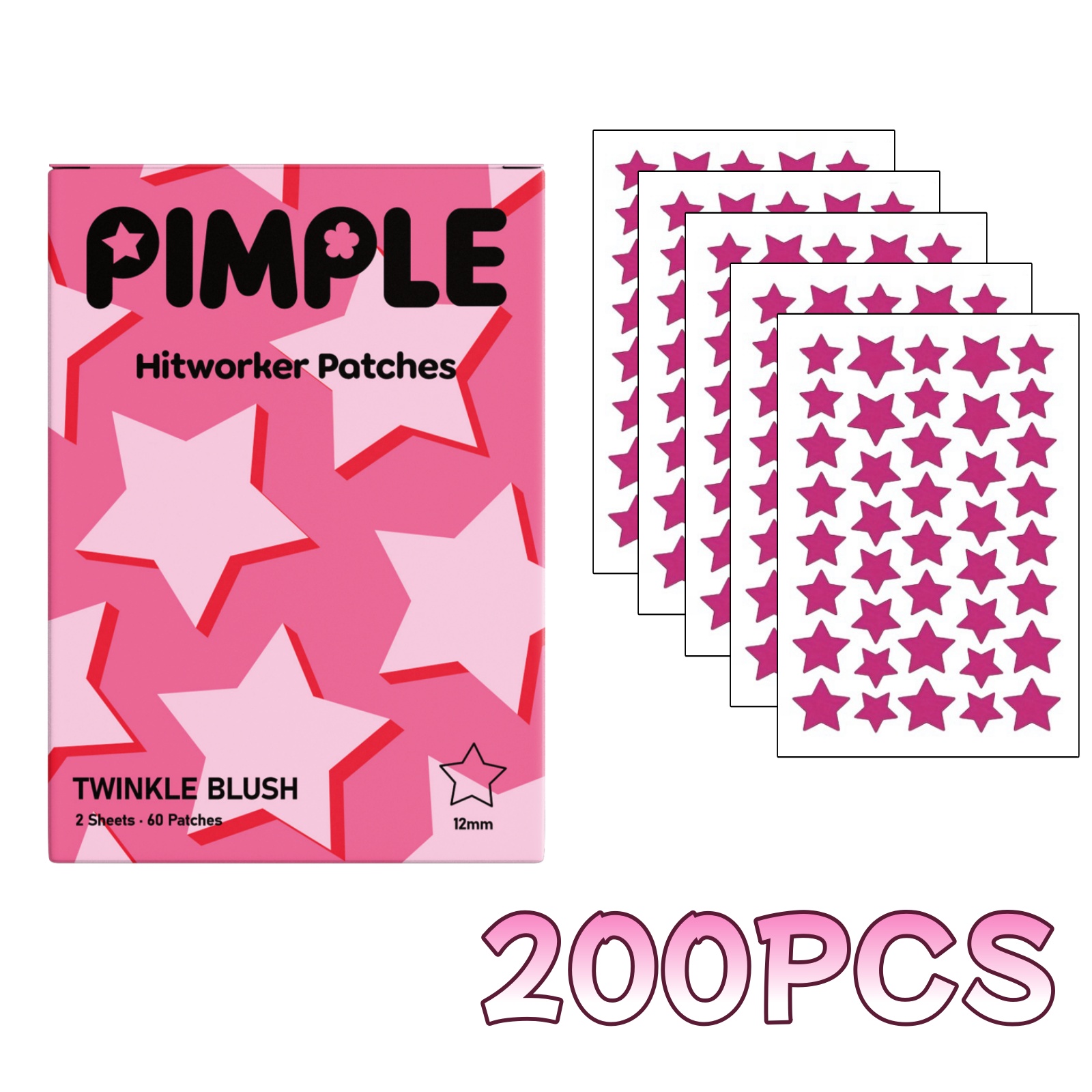 200PCS Rose Red Star-shaped In - Anti-Aging Face Cream บทวิจารณ์และราคา