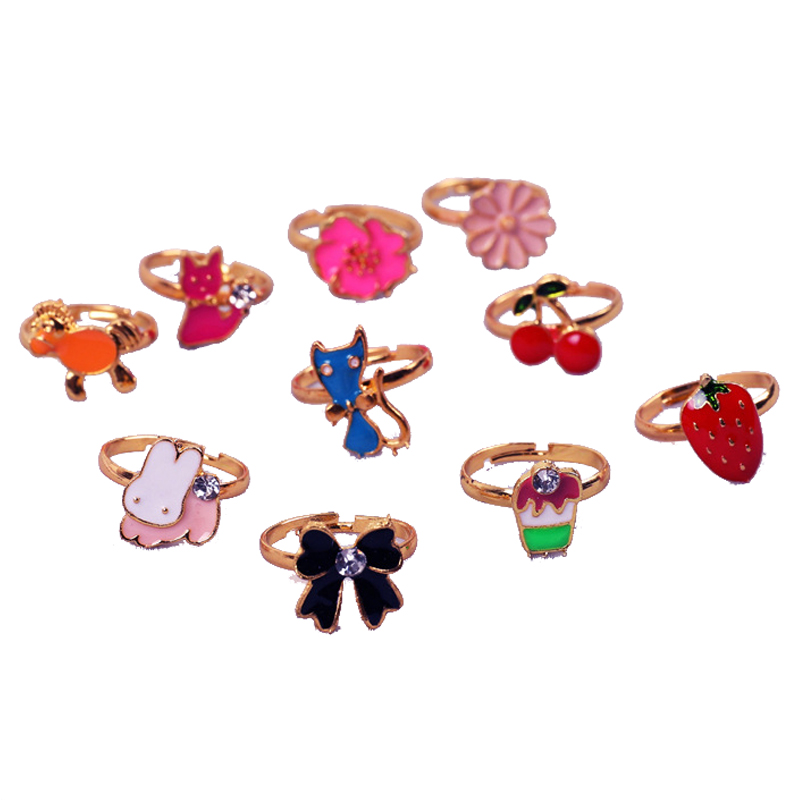 10/20 pcs Children Cute Ring A - Beauty Makeup Fashion บทวิจารณ์และราคา