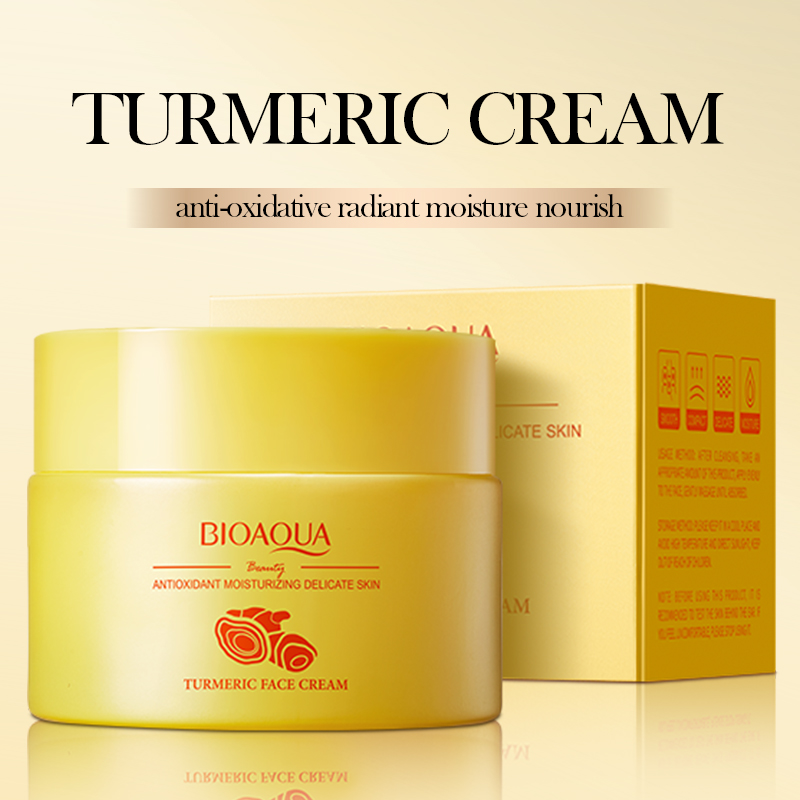 BIOAQUA Turmeric Skin Care Set - Anti-Aging Face Cream บทวิจารณ์และราคา