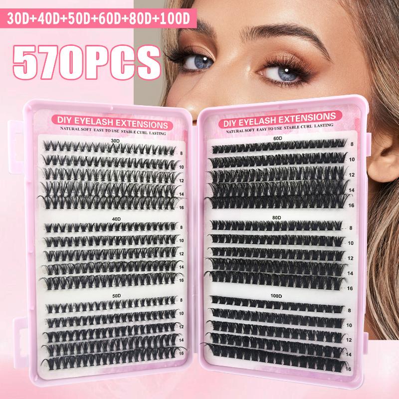 Individual Lashes 570pcs 30D 4 - Beauty Book Makeup Kit บทวิจารณ์และราคา