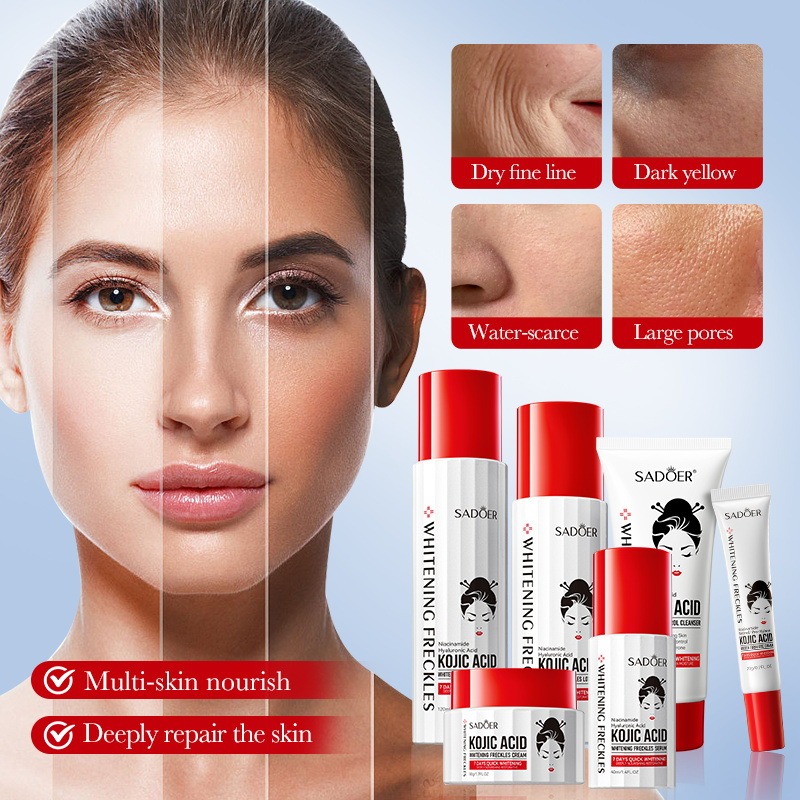Kojic Acid Whitening Skin Care - Anti-Aging Face Cream บทวิจารณ์และราคา