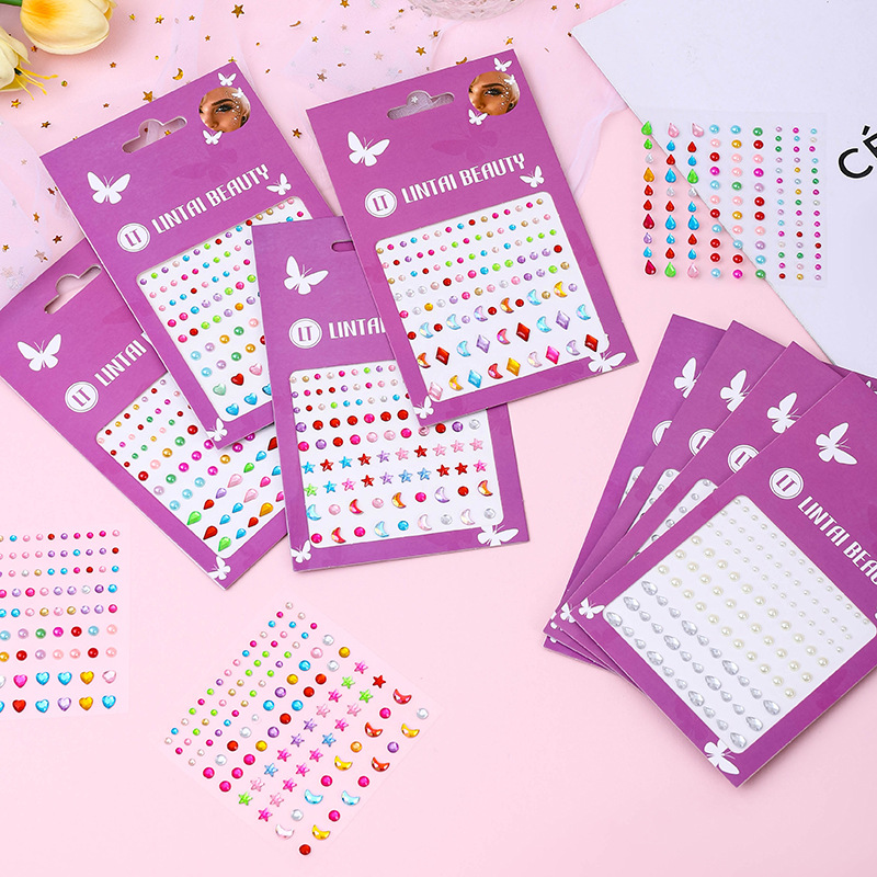 Hot Selling Face Gems Stickers - Beauty Of Makeup บทวิจารณ์และราคา