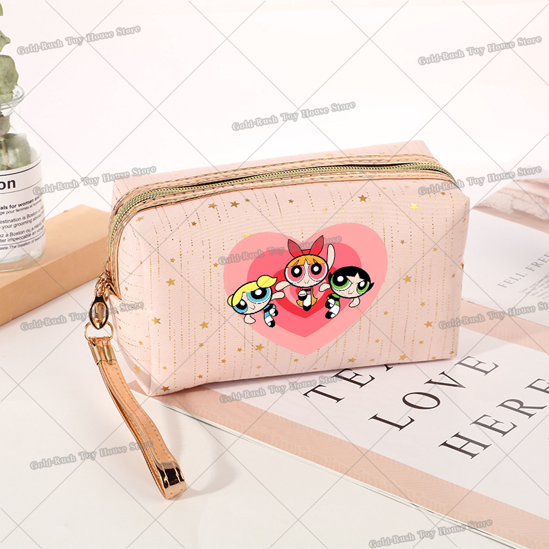 Powerpuff Girl Makeup Bag Cart - Beauty Preservation Makeup Bag บทวิจารณ์และราคา