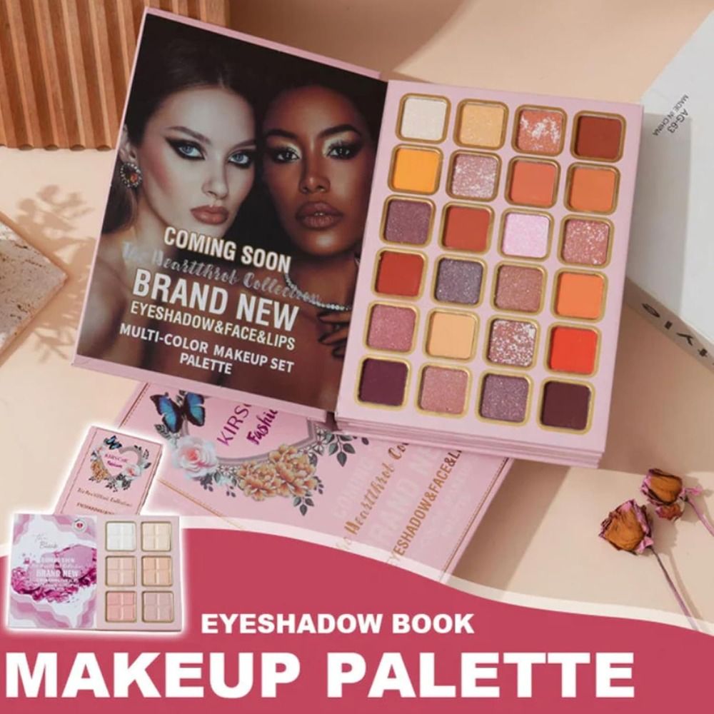 New Matte Makeup Palette Book  - Beauty Book Makeup Kit บทวิจารณ์และราคา
