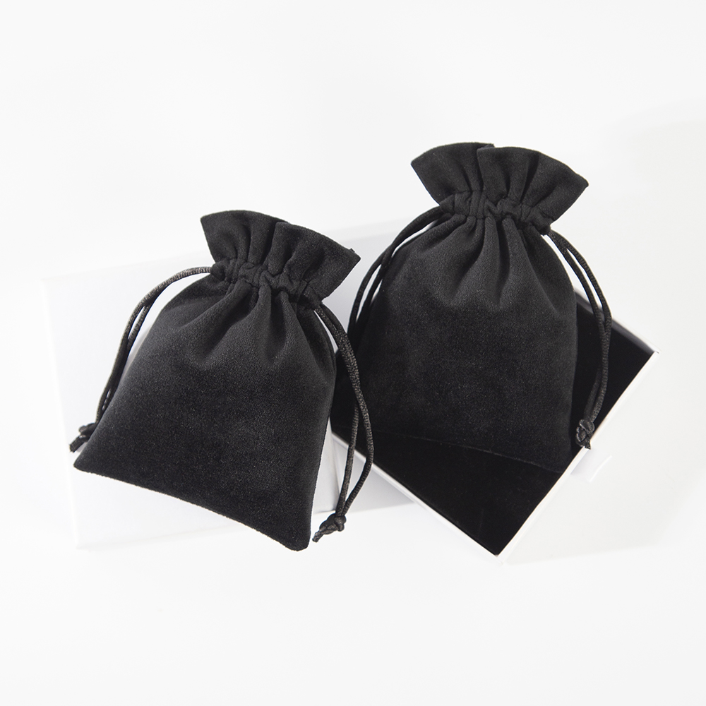 5Pcs Velvet Drawstring Bag 7x9 - Beauty Preservation Makeup Bag บทวิจารณ์และราคา