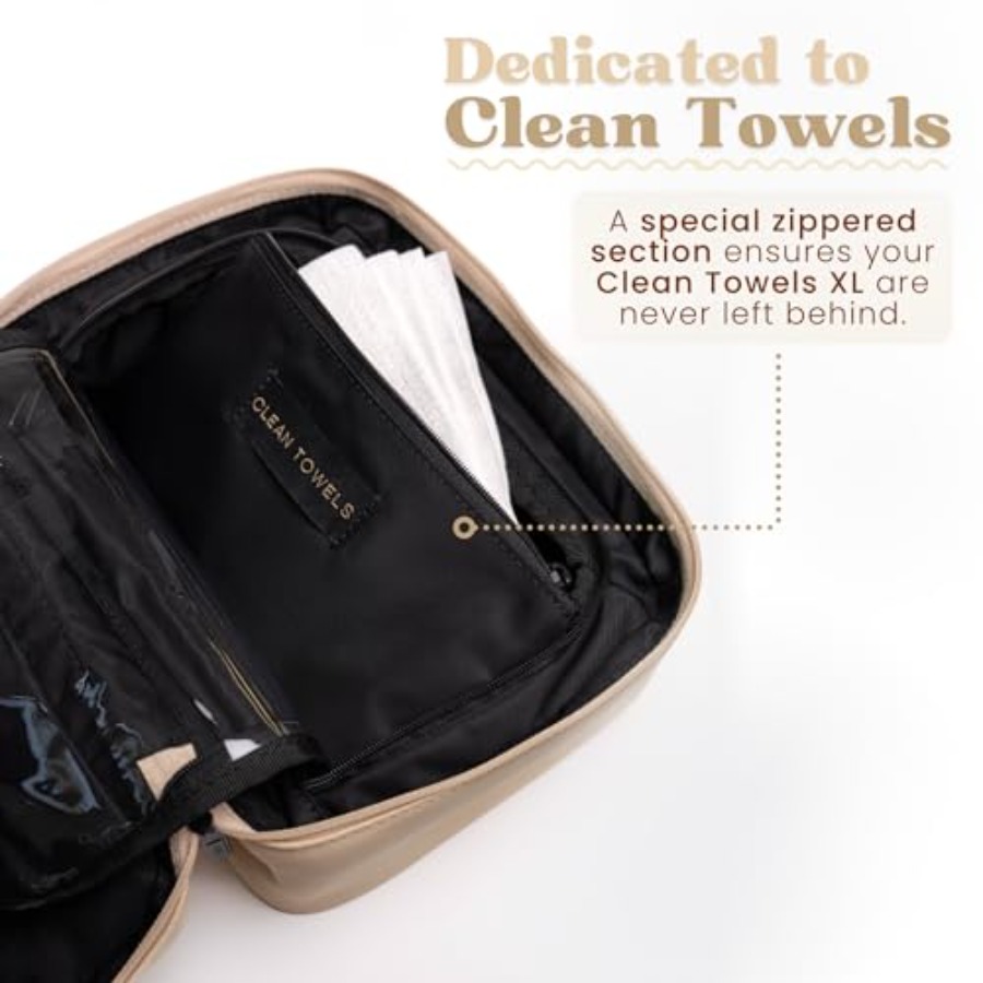 Clean Towels XL Dedicated Trav - Beauty Bag Makeup บทวิจารณ์และราคา