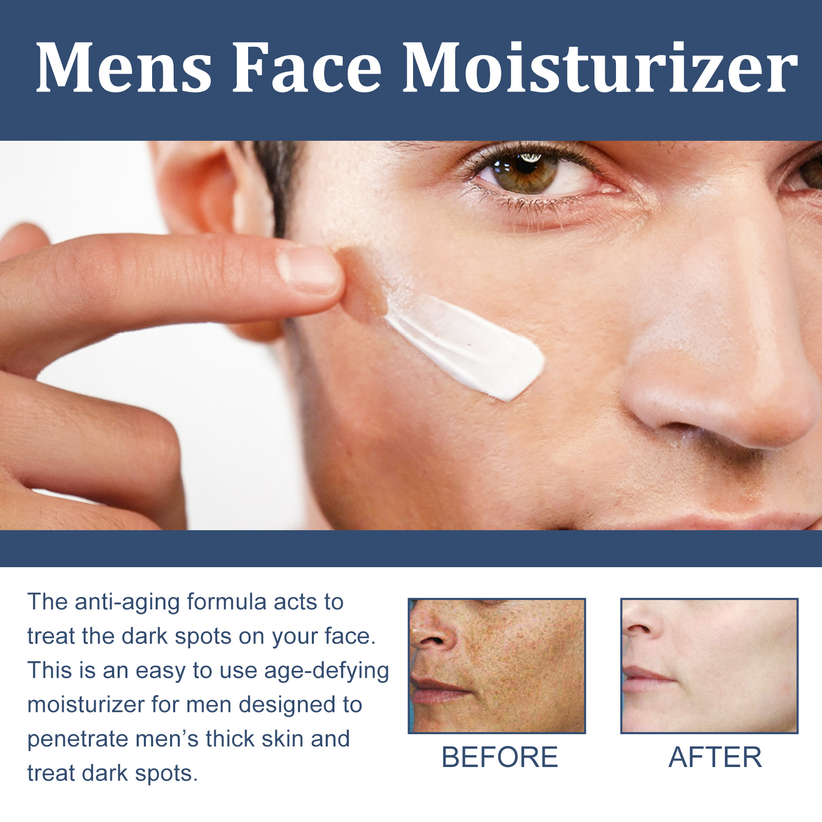 50ml 6 in 1 Men Face Cream Moi - Anti-Aging Face Cream บทวิจารณ์และราคา